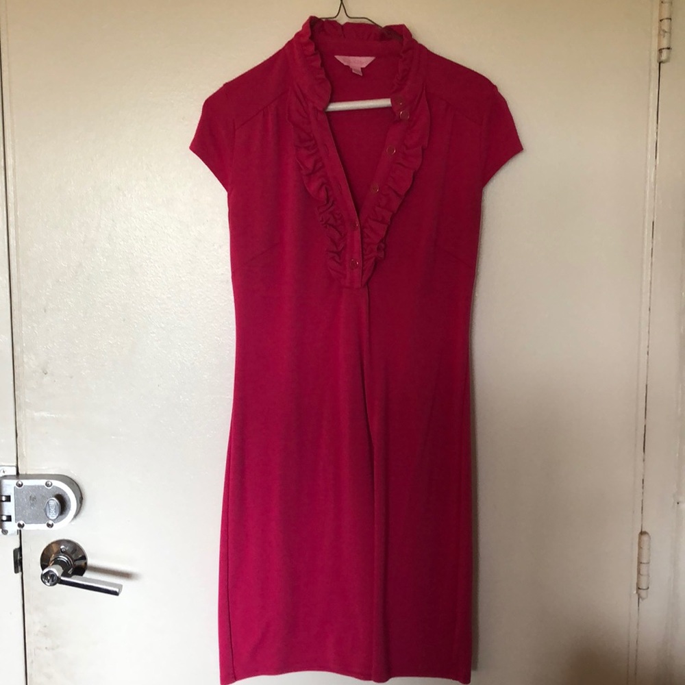 Lilly Pulitzer pink dress